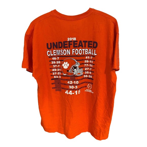 Blue 84 mens XL graphic t shirt University of Clemson Tigers 2018 National Champ - Picture 2 of 8